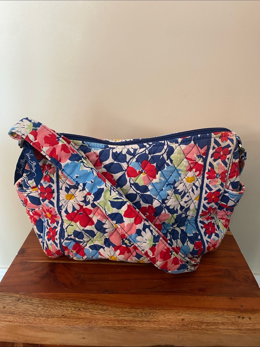 VERA BRADLEY Clare Summer Cottage Crossbody Bag floral, shabby chic, Cottagecore